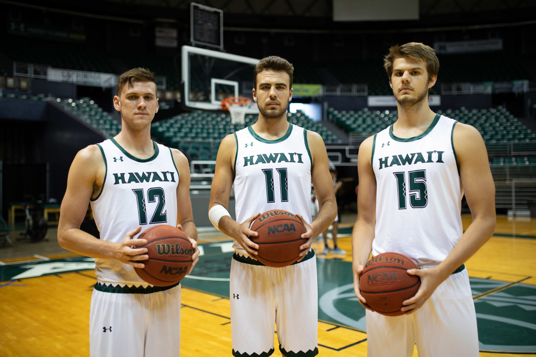Basketball Trio